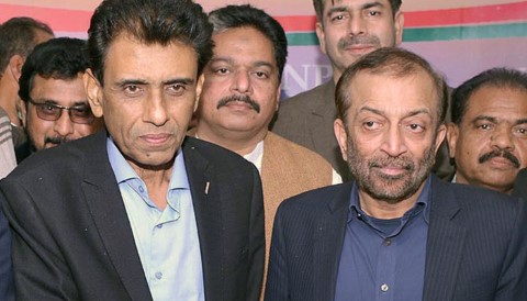 Farooq Sattar and Khalid Mqbool