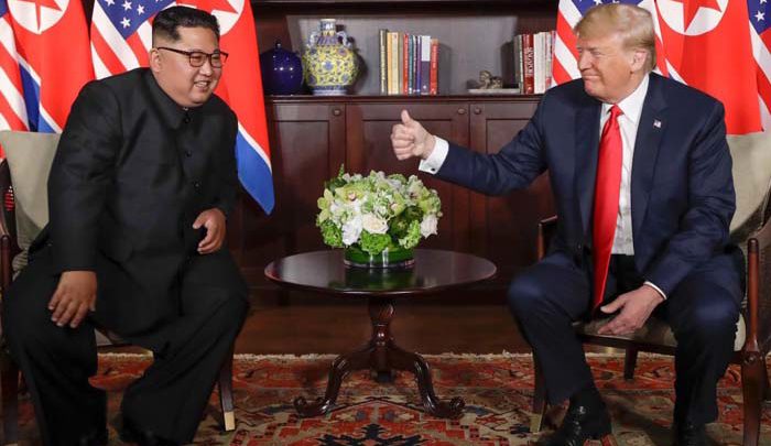 President Trump, Kim Jong Un
