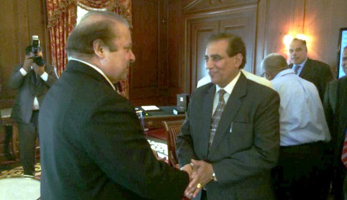 Mian Fayyaz, Mian Nawaz Sharif, PMLN USA