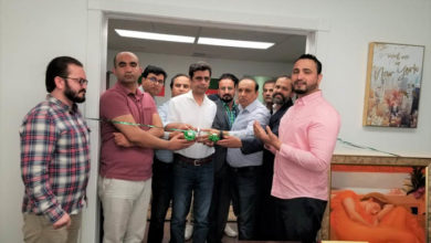 PTI New York Office, Imran Igra, Parvez Riaz, Aizaz Asif- (, Zameer Chaudhary, Waseem Syed