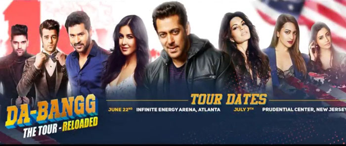 Salman Khan, Da-Bangg Show New Jersey 2018