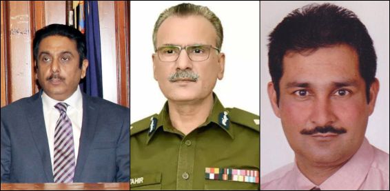 Ahmad Nawaz Wahla, Ijaz Shahid, Tahir IG Police