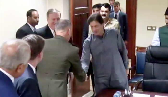 Mike Pompeo, Imran Khan, Islamabad