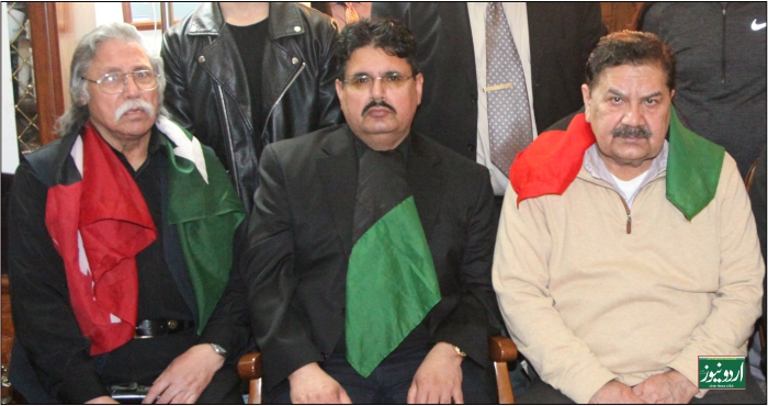 Sarwar Ch, Mudassar Ch, Ijaz Farrukh, PPP USA