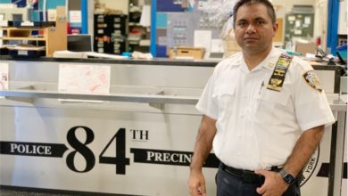 Captain Adeel Rana at 84th precinct