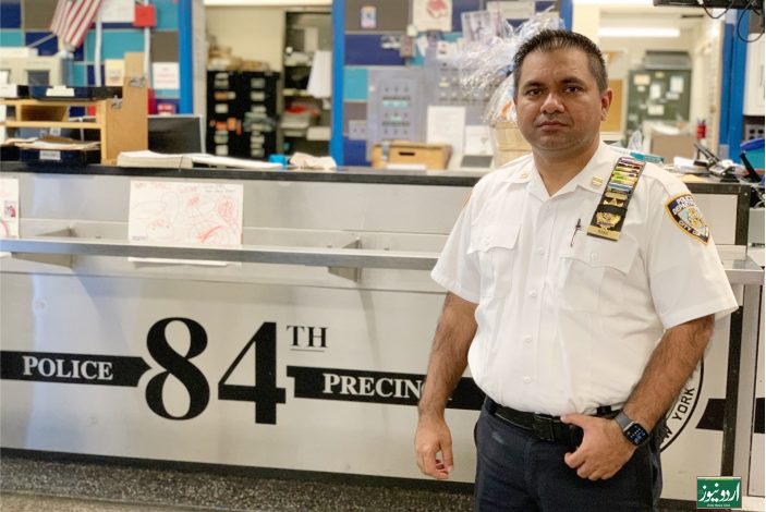 Captain Adeel Rana at 84th precinct