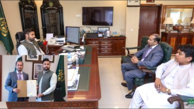 Ali Rashid meets Syed Zulfi Bukhari