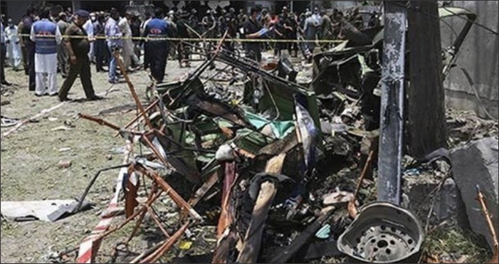 Johar Town Lahore car blast