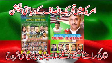 PTI USA elections 2021