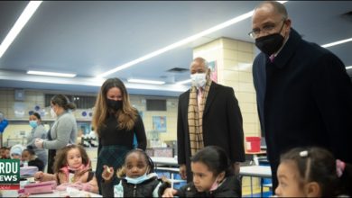 Mayor Eric Adams visits Concourse Village Elementary School