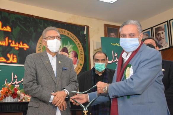 Fida Muhamamd Nashad- President Arif Alvi