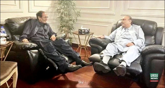 Chaudhry Shujaat HUssain, Asif Ali Zardari