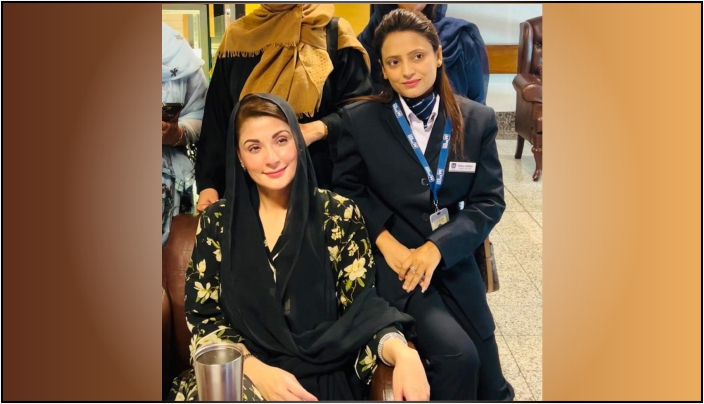 Maryam Nawaz departs for London to meet Nawaz Sharif