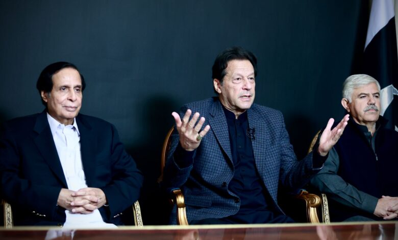 Ch Parvez Elahi, Imran Khan, Mahmood Khan