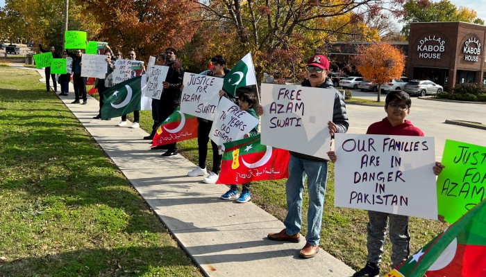 PTI Dallas, Senator Azam Swati