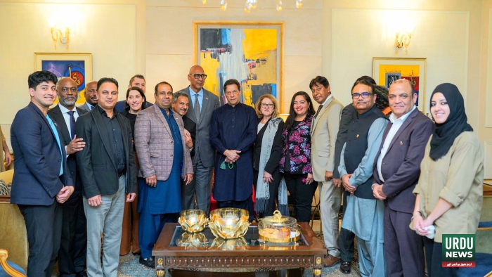 Pakistani American California Delegation meet Imran Khan