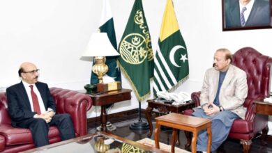 President AJK Barrister Sultan Mahmood, Ambassador Masood Khan