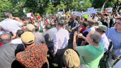 PTI USA Demonstration in Front of White House