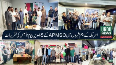 AMPSO 45th Youm e Tasees by MQM USA Chapters