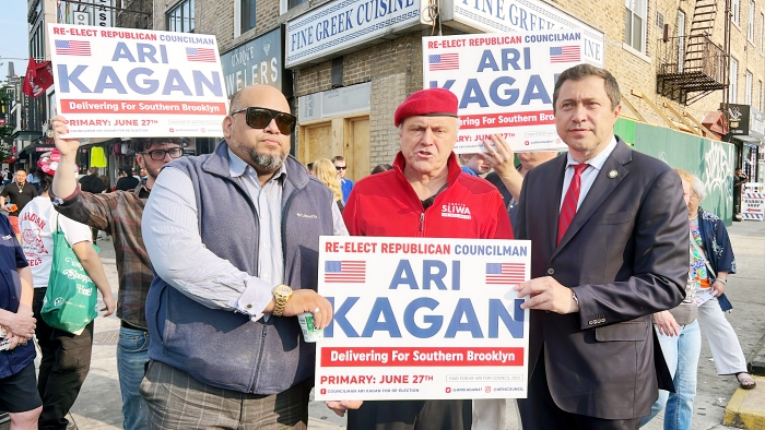 Curtis Silwa endorses Ari Kagan for NYC City Council