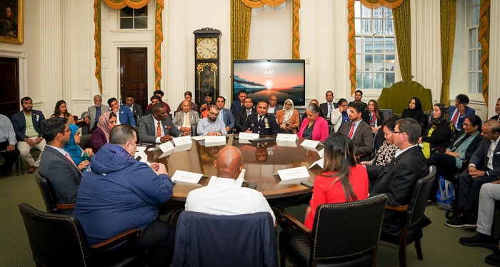 Mayor Eric Adams meets Pakistani community leaders