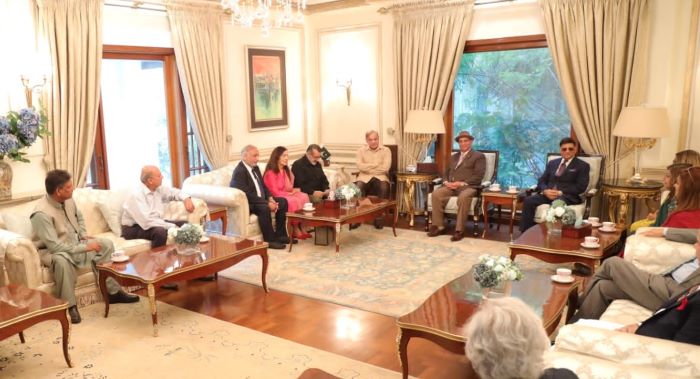 PMLN USA delegation meet Mian Shehbaz Sharif