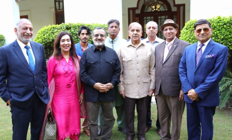 PMLN USA delegation meet Shehbaz Sharif