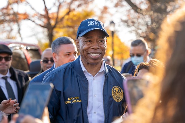 Mayor Eric Adams (Photo Credit: Benny Polatseck | Mayoral Photography Office)