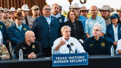 Governor Texas , Border Crossing Law