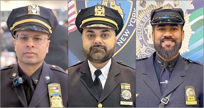 NYPD, Pakistani American Police Officers Promotion 2023