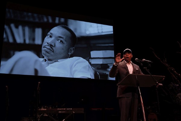 New York City Mayor Eric Adams delivers remarks at the Brooklyn Academy of Music’s “38th Annual Brooklyn Tribute to Dr. Martin Luther King Jr.” Brooklyn Academy of Music, 30 Lafayette Avenue, Brooklyn, NY. Monday, January