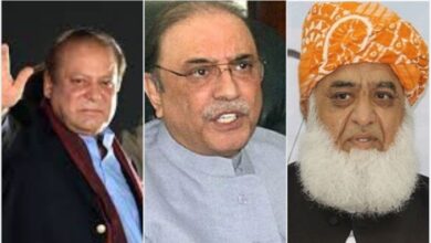 Nawaz Sharif, Asif Zardari, Molana Fazal ur Rahman