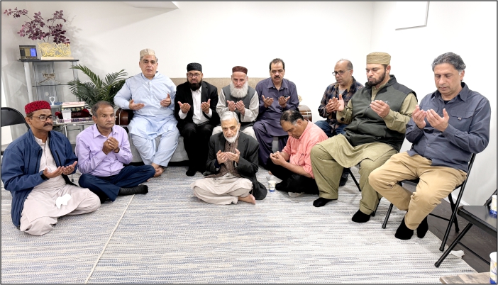 Fateha Khawani and Dua for Haji Muhammad Afzal Pahalwan Held in New York