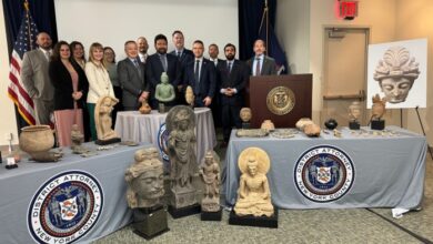 HSI New York Investigation Leads to Repatriation of 133 Artifacts to Pakistan