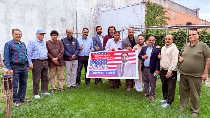 ظفر اقبال نیویارکر کا” ناسا کاؤنٹی لیجسلیٹر “کے امیدوار شہریار علی کے اعزاز میں استقبالیہ