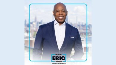 نیویارک کے مئیر ایرک ایڈمز نے دوسری ٹرم کےلئے اپنی انتخابی مہم شروع کر دی