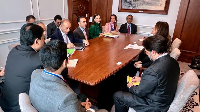 شکرئیہ ڈونلڈ ٹرمپ: پاکستانی وفد کی اقوام متحدہ میں امریکہ کی سفیر سے ملاقات