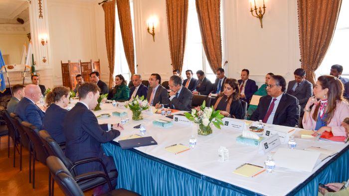 اقوام متحدہ میں روس کے مستقل مندوب کی پاکستانی پارلیمانی وفد سے ملاقات