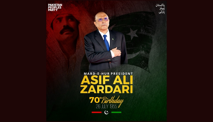 پاکستان کے صدر مملکت آسف علی زرداری کی 70ویں سالگرہ کے موقع پر چوہدری اعجاز فرخ (نیویارک) کا خصوصی مضمون