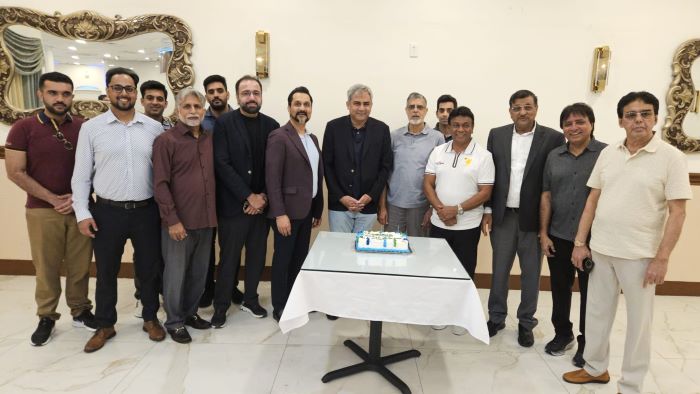 پاکستانی امریکن ڈیموکریٹک رہنما طاہر جاوید کے زیر اہتمام جشن فتح کی تقریب میں کرکٹ بورڈ کے چئیرمین محسن نقوی سمیت اہم شخصیات شریک، قومی ٹیم کو فتح کی مبارکباد