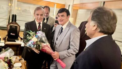 احمد جان کا وزیر اعظم میاں شہباز شریف کو نیویارک آمد پر خوش آمدید