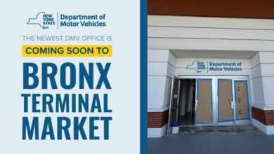 برونکس میں ڈیپارٹمنٹ آف موٹر وہیکل کے نئے آفس کا قیام