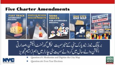 نیویارک سٹی لوکل گورنمنٹ الیکشن ، صدارتی الیکشن والے سال میں کروانے سمیت سٹی چارٹر میں اہم ترامیم تجویز کر دی گئیں