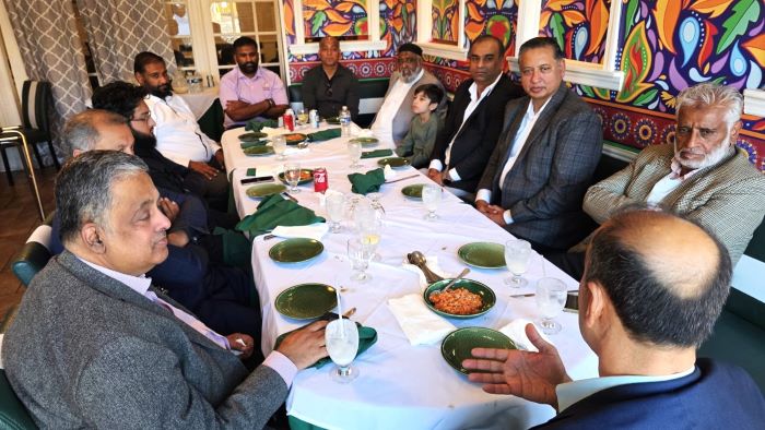 سفیر رضوان سعید کی نیویارک میں پاکستانی امریکن کاروباری شخصیات سے ملاقات