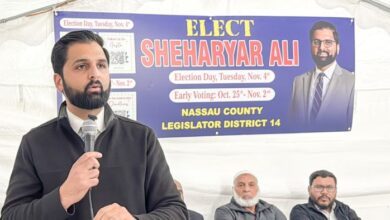 لانگ آئی لینڈ، نیویارک کی بنگلہ دیشی امریکن کمیونٹی کا شہر یار علی کی بھرپور حمایت کا اعلان