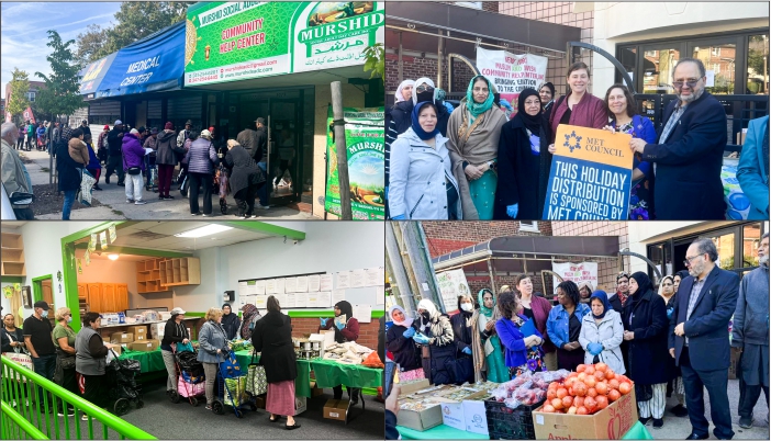 سٹیٹن آئی لینڈ ،بروکلین اوربرونکس میں حلال اینڈ کوشر فوڈ پینٹریز