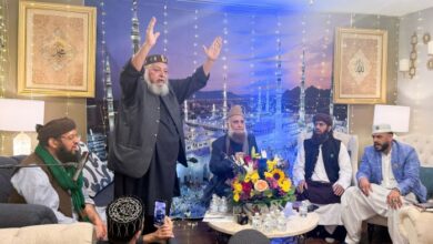 حاجی صابر خان اور ثمر خان کے زیر اہتمام عظیم الشان محفل میلاد النبی ﷺ