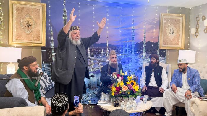 حاجی صابر خان اور ثمر خان کے زیر اہتمام عظیم الشان محفل میلاد النبی ﷺ