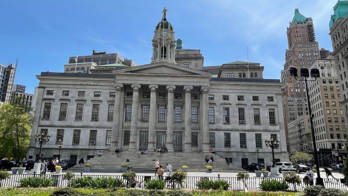 New York city hall