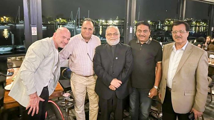 پاک امریکن سوسائٹی کا رکن پنجاب اسمبلی میاں منیر کے اعزاز میں عشائیہ